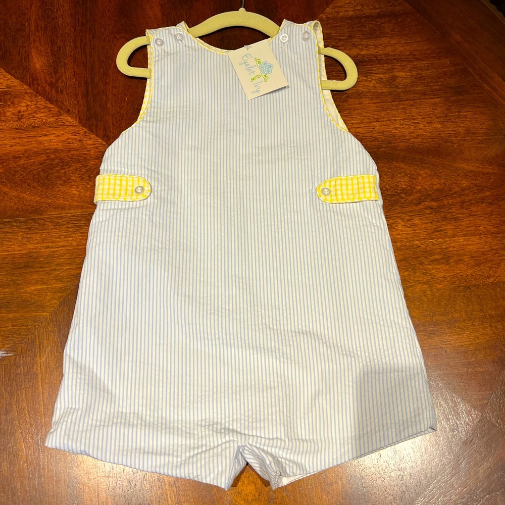 Eyelet and ivy shortall 2T NWT
